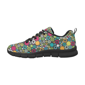 Gear Pattern Print Design 03 Women's Sneaker Shoes
