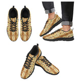 Egypt Hieroglyphics Pattern Print Design 04 Men's Breathable Sneakers ( Model 055)