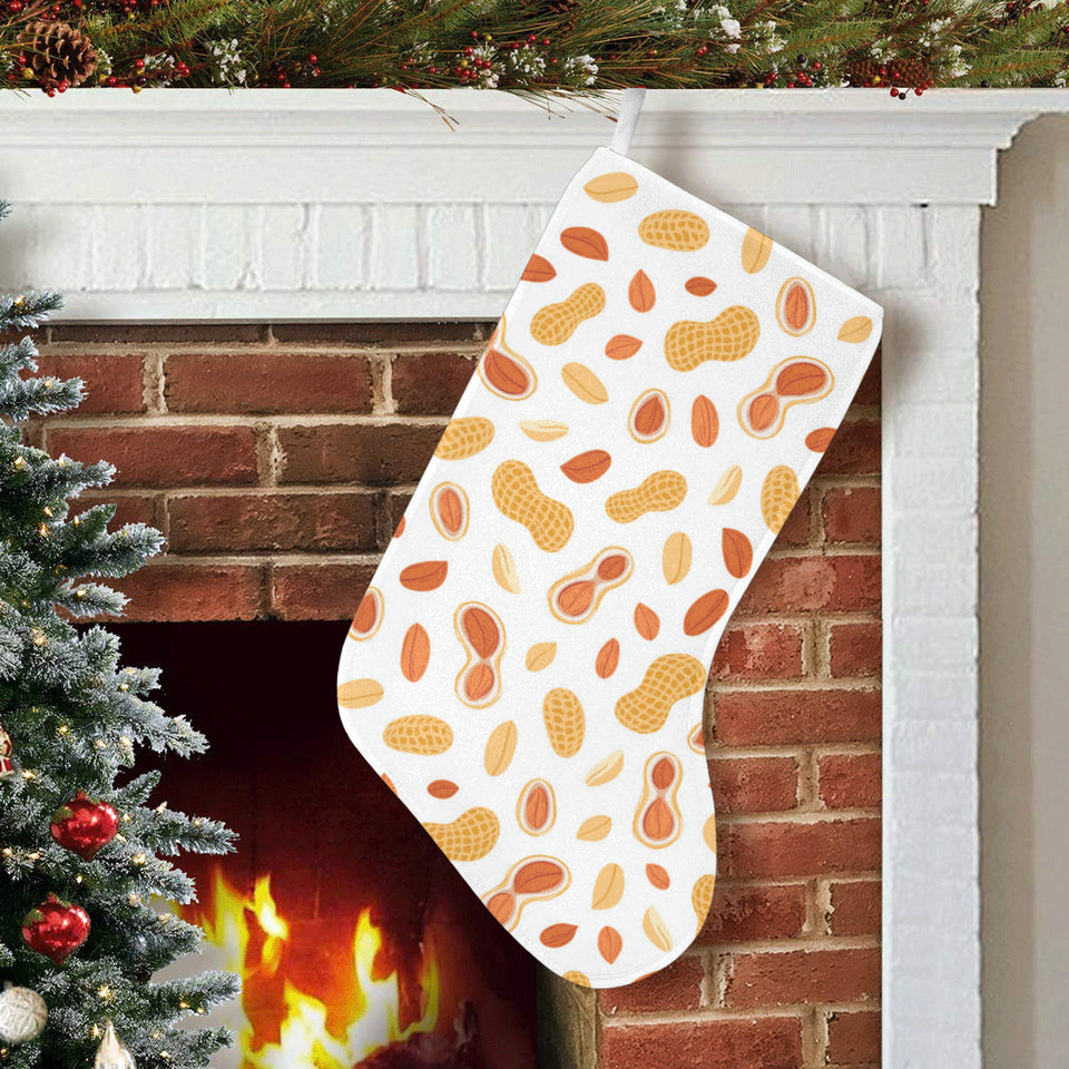 peanuts pattern Christmas Stocking