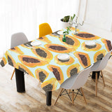 Watercolor papaya pattern Tablecloth