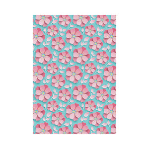 3D sakura cherry blossom pattern House Flag Garden Flag