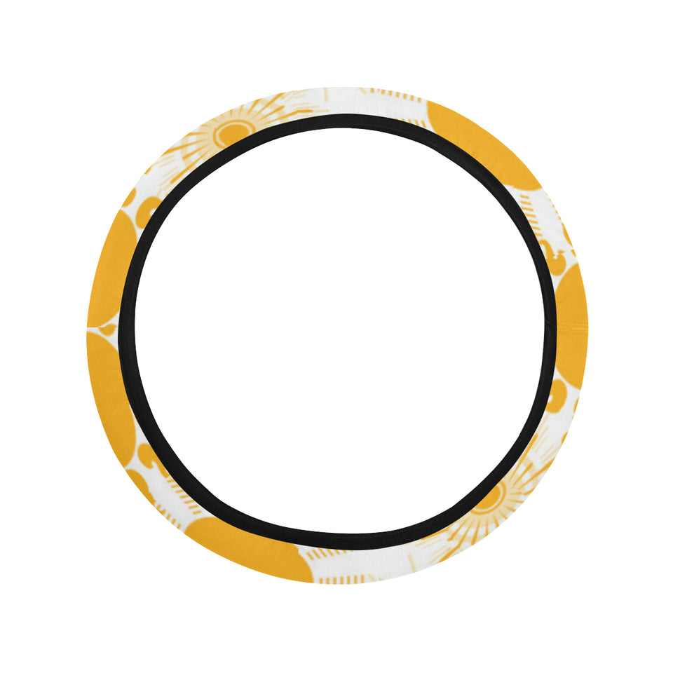 Sun design pattern Car Steering Wheel Cover