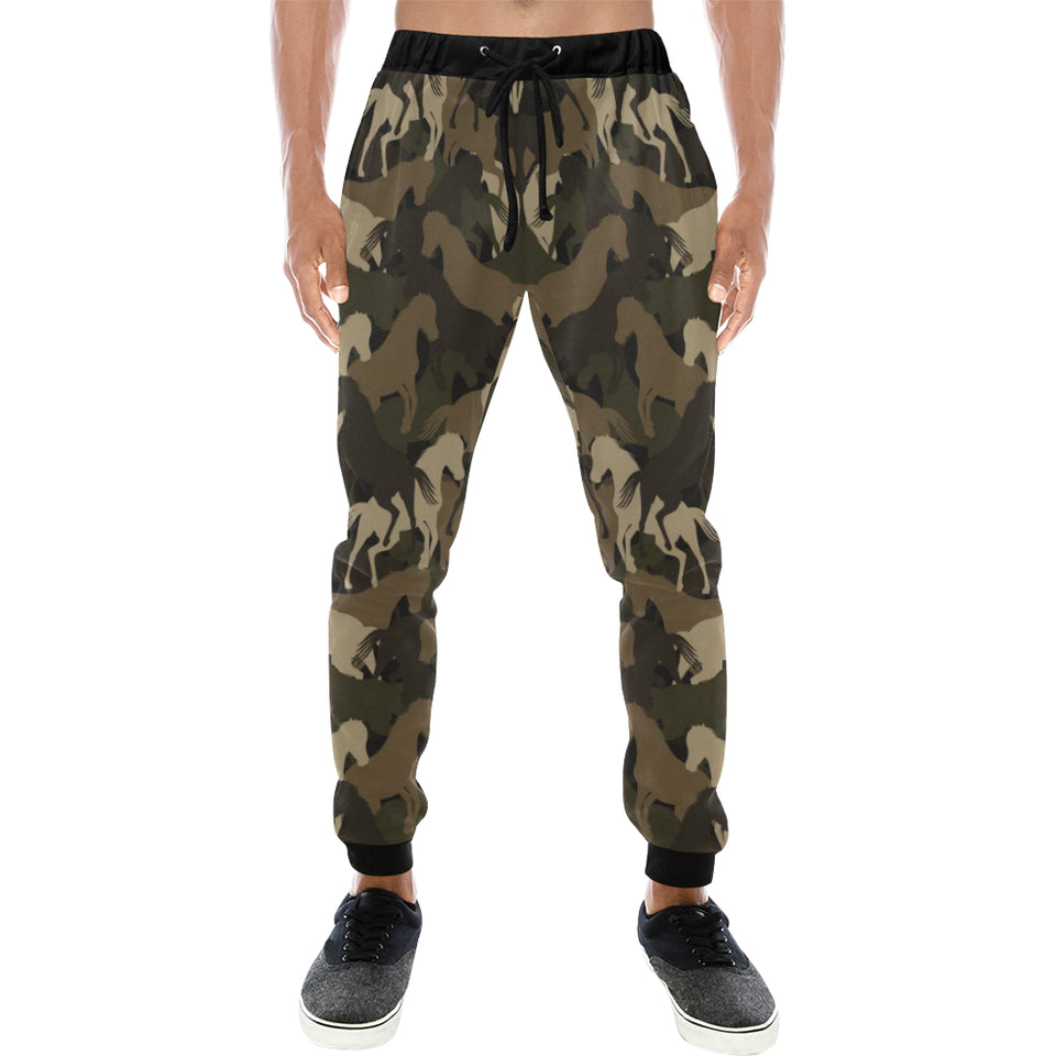 Horse Camouflage Pattern Unisex Casual Sweatpants