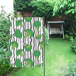 Cool Broccoli pattern House Flag Garden Flag