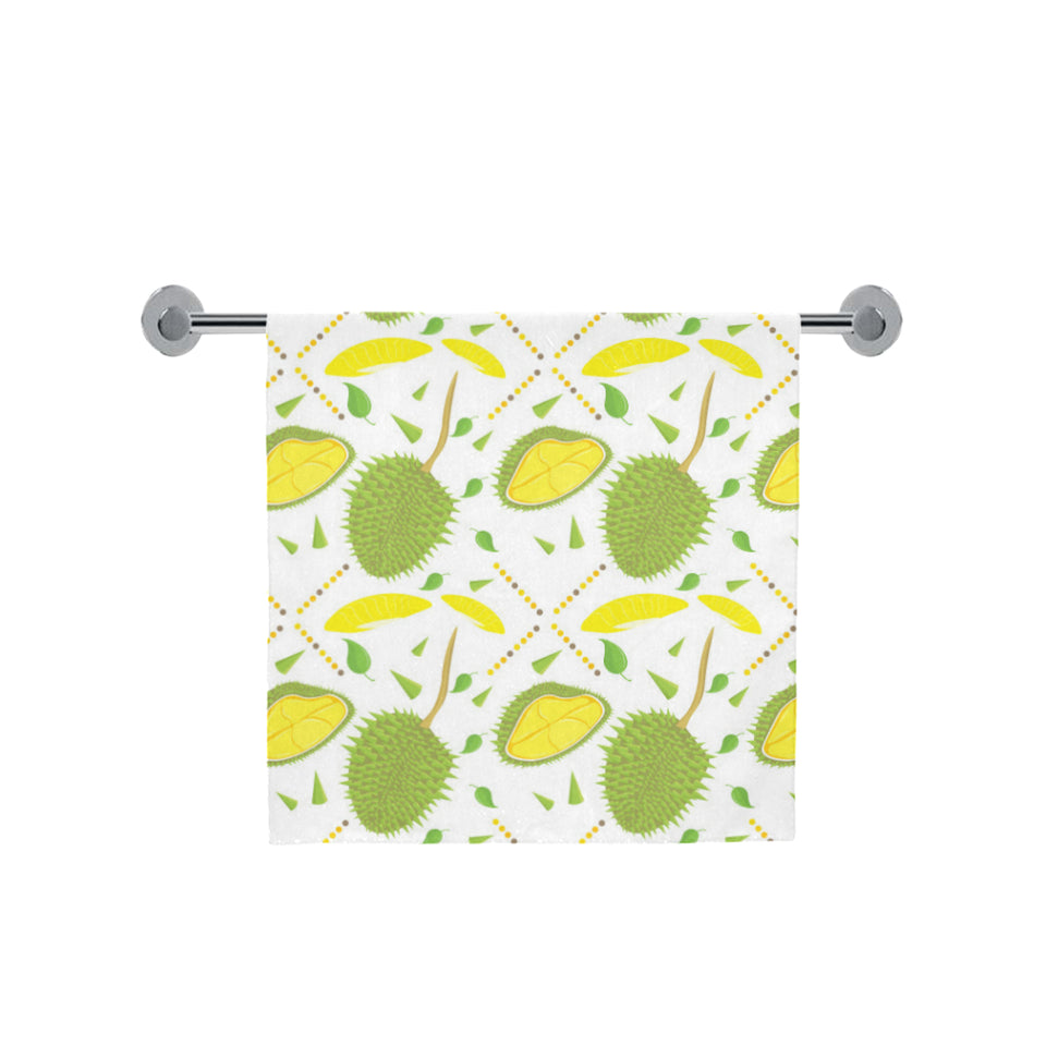 Durian pattern background Bath Towel