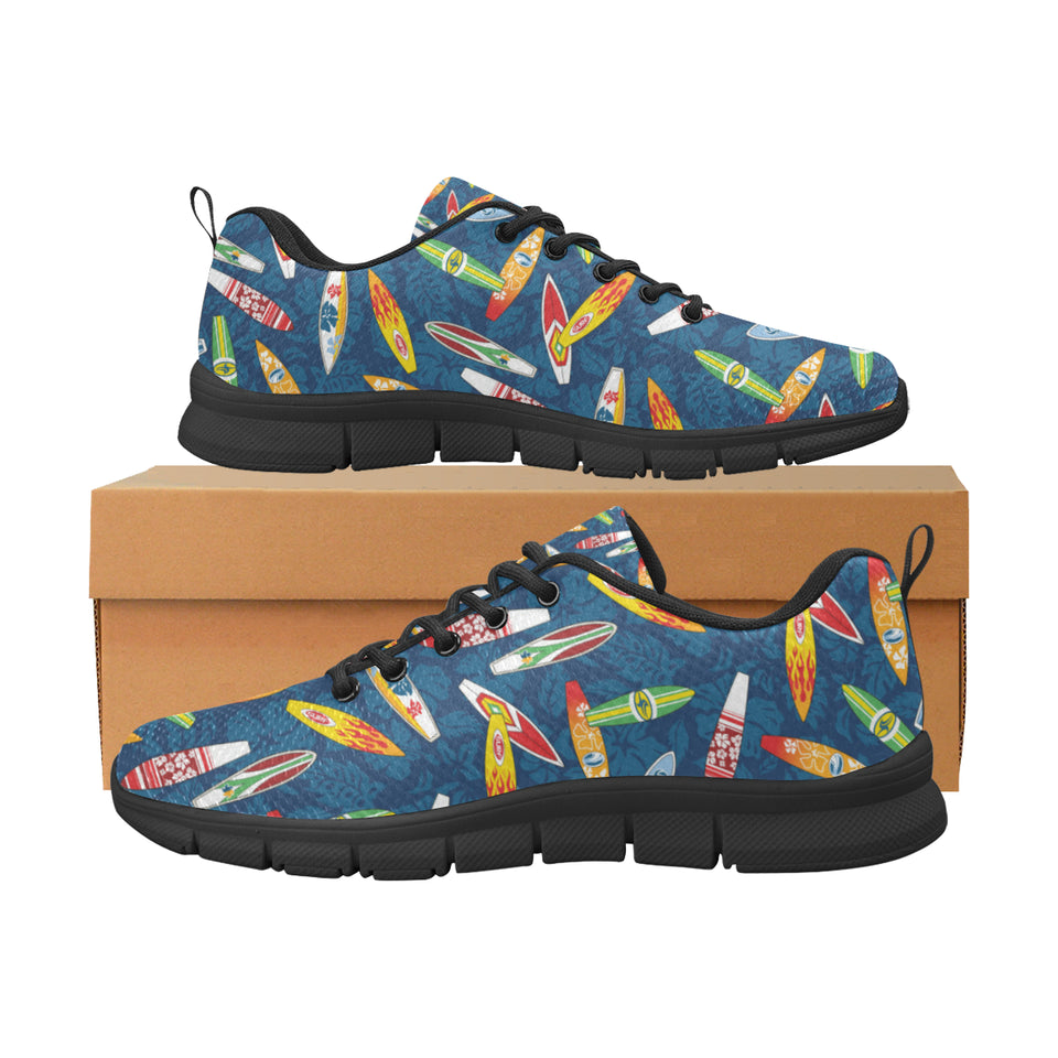 Surfboard Pattern Print Design 01 Women's Sneaker Shoes