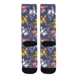 Koi Fish Carp Fish pattern Crew Socks