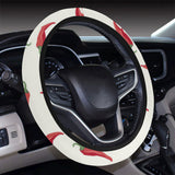 Chili peppers pattern Car Steering Wheel Cover