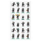 Cute ninja katana sword pattern Bath Towel