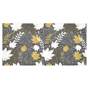Beautiful gold autumn maple leaf pattern Tablecloth
