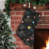 space pattern Christmas Stocking