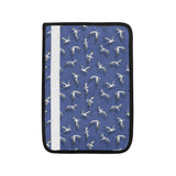 Seagull Pattern Print Design 03 Car Seat Belt Cover
