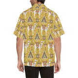 Camels ethnic motif pattern Men's All Over Print Hawaiian Shirt