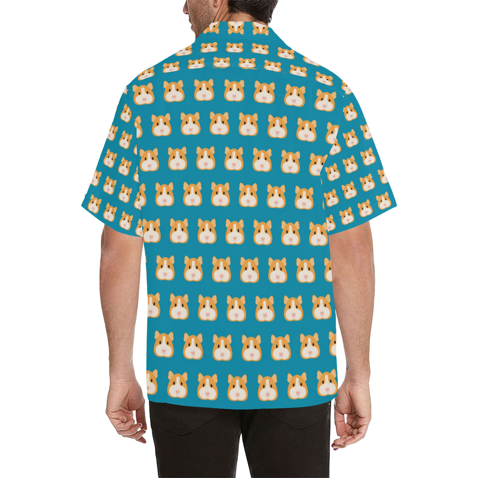 Guinea Pig Pattern Print Design 03 Men's All Over Print Hawaiian Shirt (Model T58)