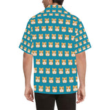 Guinea Pig Pattern Print Design 03 Men's All Over Print Hawaiian Shirt (Model T58)