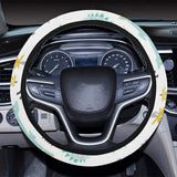 Cute funny kids dinosaurs pattern Car Steering Wheel Cover