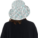 Shell polynesian tribal Unisex Bucket Hat