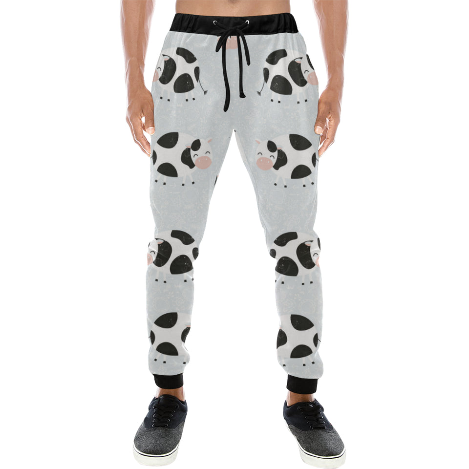 Cute cows pattern Unisex Casual Sweatpants