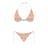 Fire flame watercolor pattern Sexy Bikinis Two-Piece Swimsuits