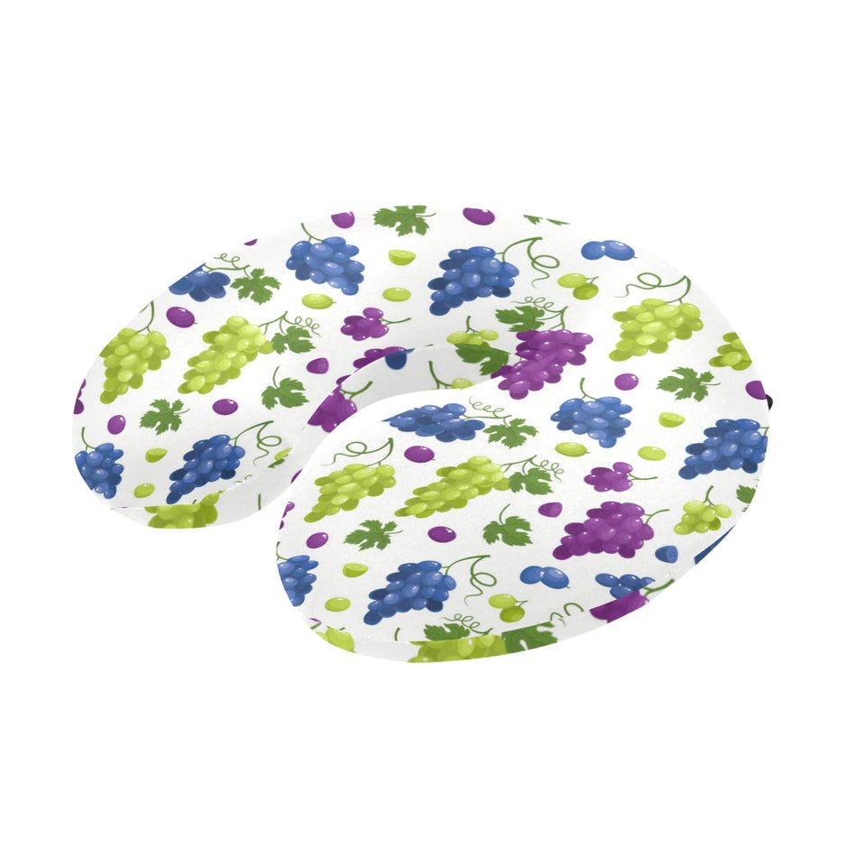 Grape pattern U-Shaped Travel Neck Pillow