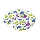 Grape pattern U-Shaped Travel Neck Pillow