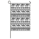 Camel polynesian tribal pattern House Flag Garden Flag