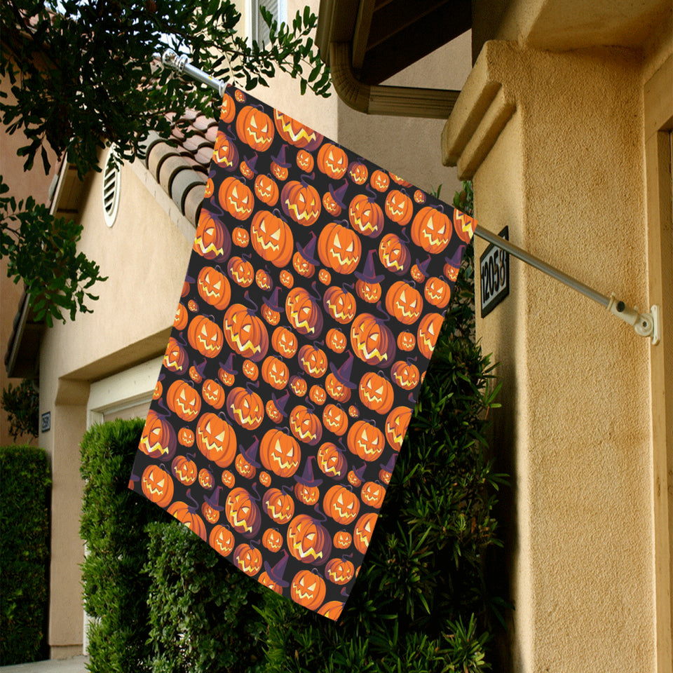 Halloween Pumpkin pattern House Flag Garden Flag