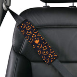 Halloween pattern Pumpkin background Car Seat Belt Cover