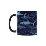 Shark pattern Morphing Mug Heat Changing Mug