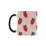 Strawberry beautiful pattern Morphing Mug Heat Changing Mug