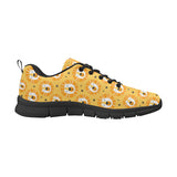 Lion Pattern Print Design 03 Men's Breathable Sneakers ( Model 055)
