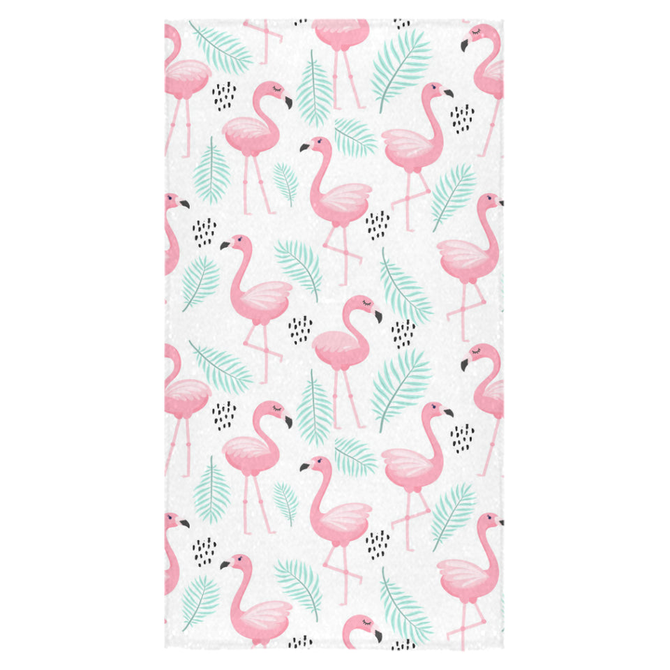 Cute flamingo pattern Bath Towel