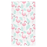 Cute flamingo pattern Bath Towel