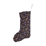 Hummingbird Pattern Print Design 04 Christmas Stocking