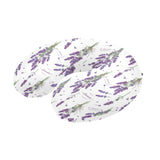 lavender flower design pattern U-Shaped Travel Neck Pillow