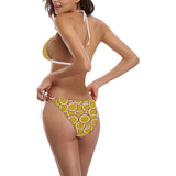 Passion fruits slice pattern Sexy Bikinis Two-Piece Swimsuits