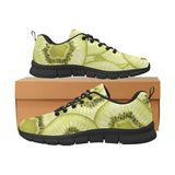 Sliced kiwi pattern Women's Sneaker Shoes