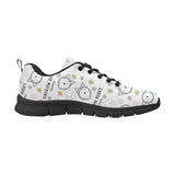 Siberian Husky design pattern Men's Sneaker Shoes
