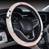 Cute panda ballon heart pattern Car Steering Wheel Cover