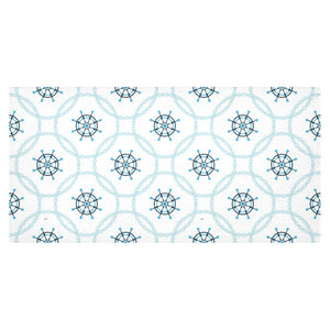 nautical steering wheel chain Tablecloth