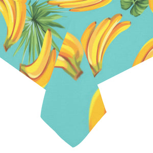 Banana Palm Leaves pattern background Tablecloth