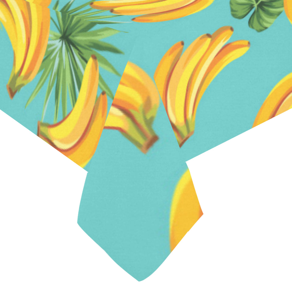 Banana Palm Leaves pattern background Tablecloth