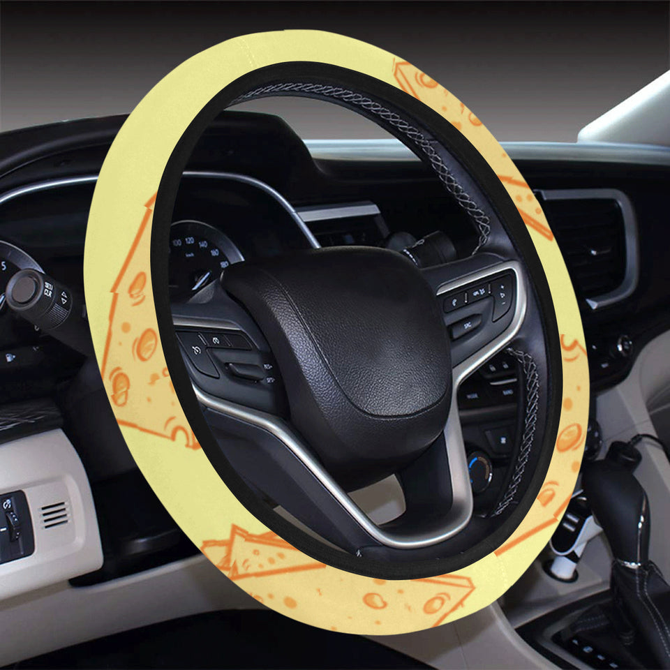 Cheese design pattern Car Steering Wheel Cover