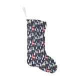 Deers Winter Christmas pattern Christmas Stocking