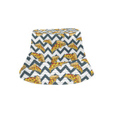 Pizza design pattern Unisex Bucket Hat