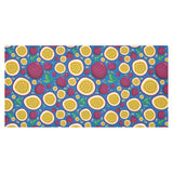 Passion fruit blue background Tablecloth