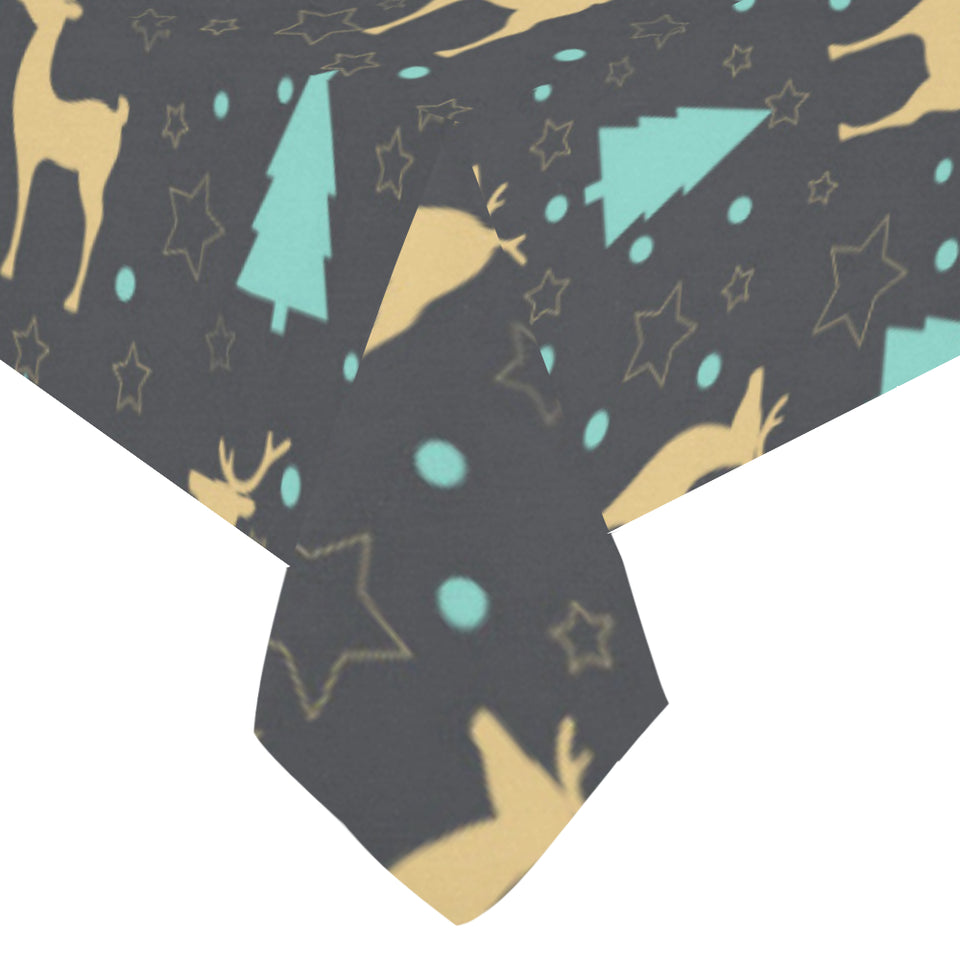 Deers star tree pattern Tablecloth