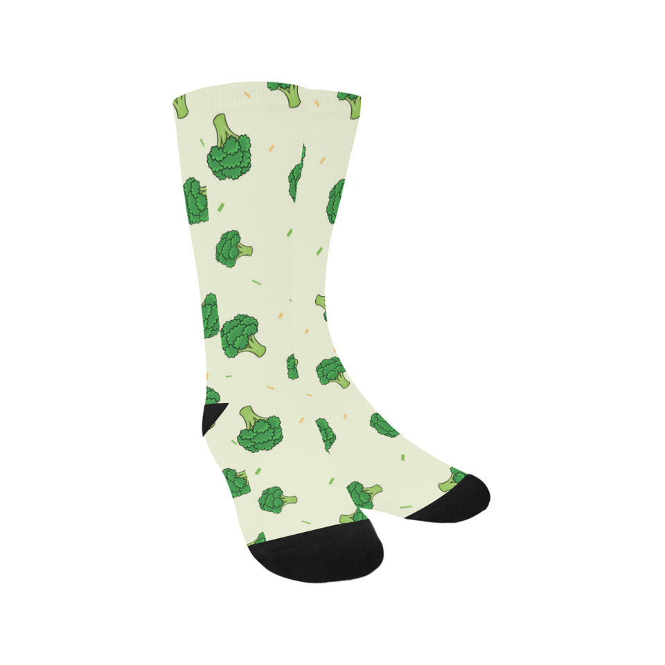 Broccoli pattern Crew Socks