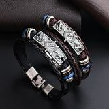 Leather Anchor Bracelet For Men Guys Women  Ccnc006 Bt0138