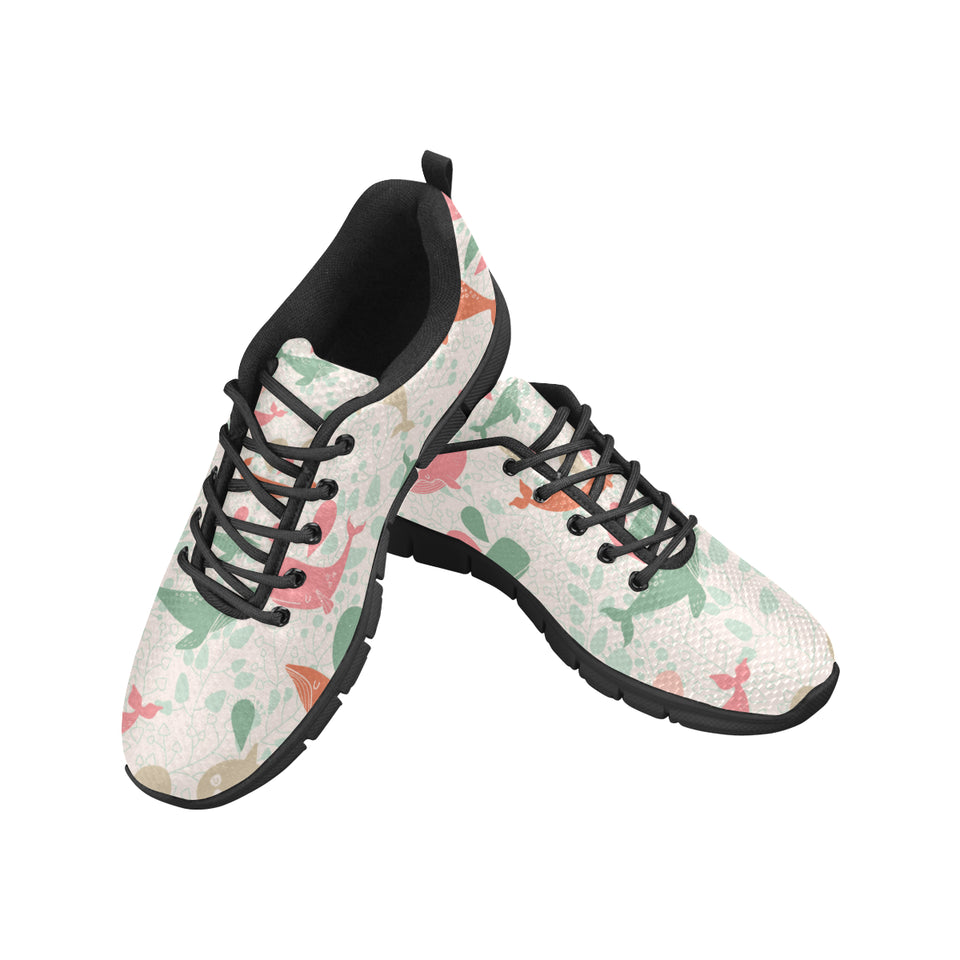 Cute whale pattern Men's Sneaker Shoes